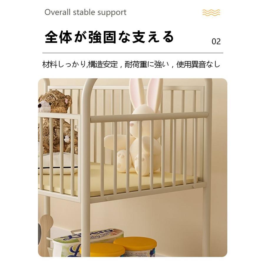 HZDMJ 2024最新モデル 添い寝 ベビーベッド ミニ 持ち運び 折りたたみ