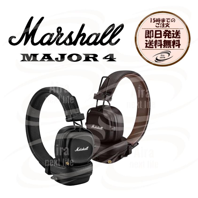春夏秋冬の最新作商品  Bluetooth ワイヤレスヘッドホン IV Major Marshall ヘッドフォン