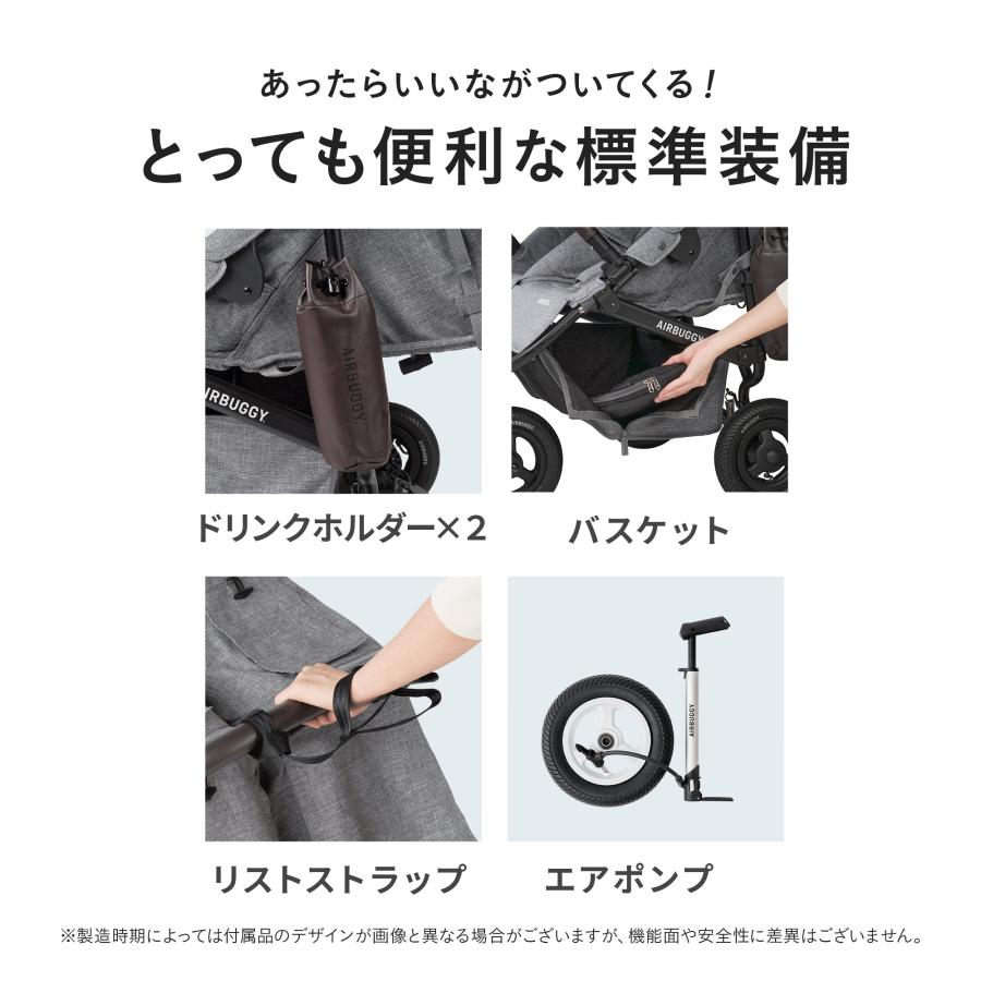 エアバギーココダブル　付属品多数 AIRBUGGY（エアバギー） 【公式】エアバギー ココ ダブルEX フロム