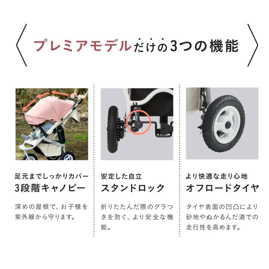 ＼2023 秋冬の新作登場／ エアバギー ココ プレミア フロムバース AirBuggy COCO PREMIER 新生児 3輪 ベビーカー A型  B型 バギー