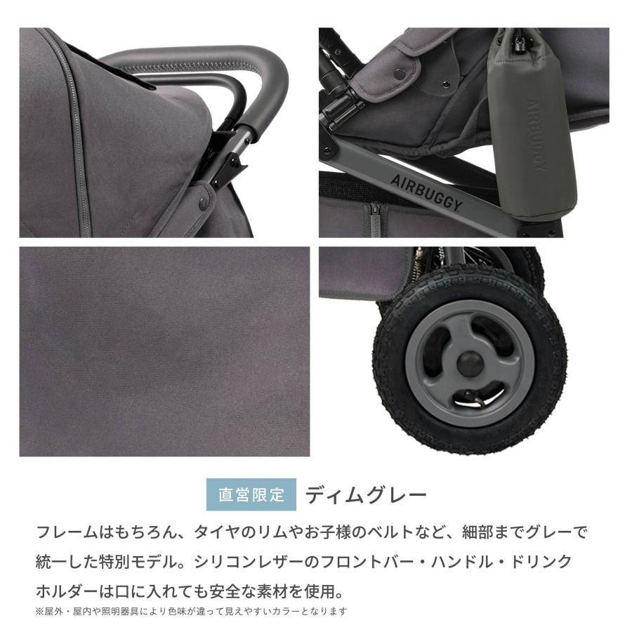 【公式】エアバギー ココ プレミア フロムバース 新生児 ベビーカー 3輪 A型 2年保証 AIRBUGGYの画像