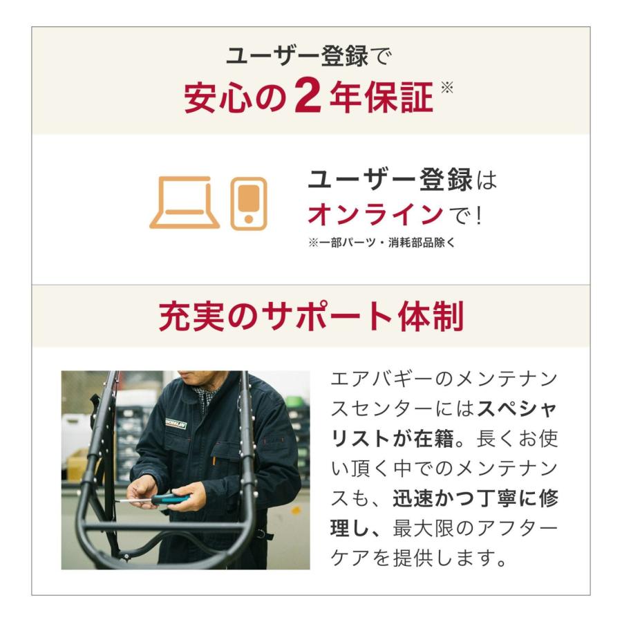 【公式】エアバギー ココ プレミア フロムバース 新生児 ベビーカー 3輪 A型 2年保証 AIRBUGGYの画像