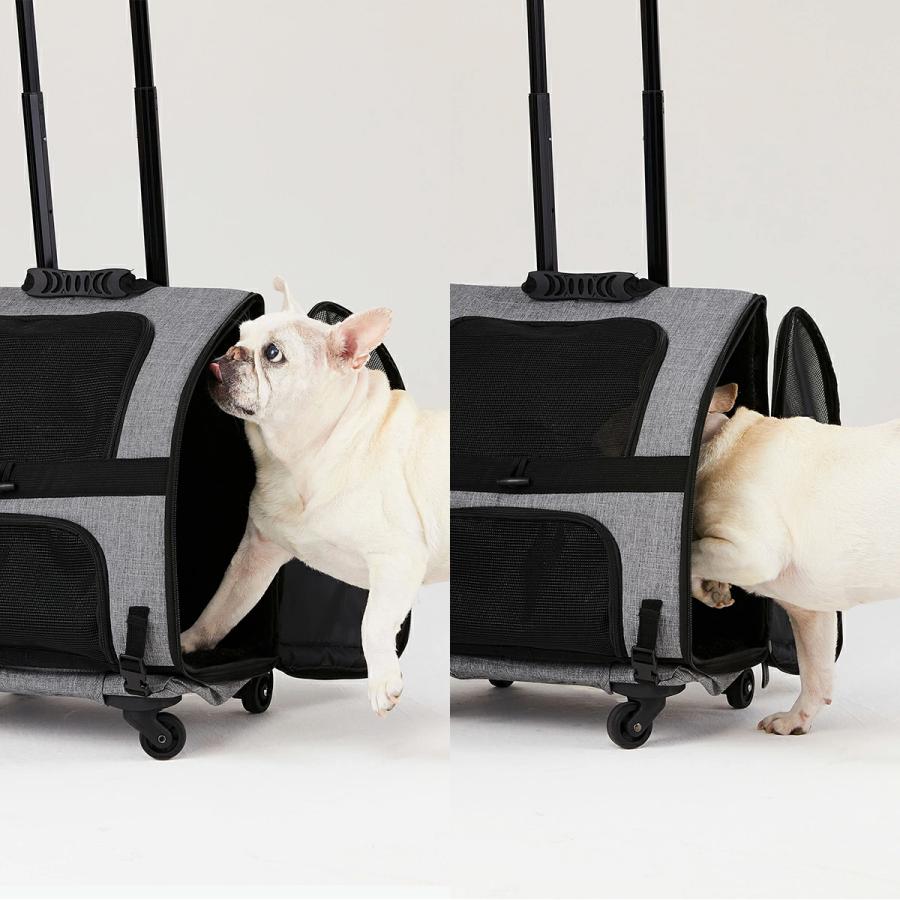 エアバギーフィット　犬　ペットキャリーバッグ　ブラック　黒　耐荷量10kg FITT 【公式】エアバギー フィット Fitt ペットキャリー 耐荷重10kg