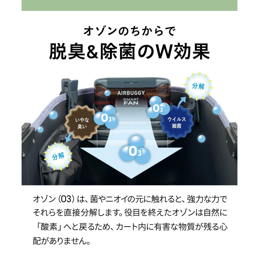 AIRBUGGY（エアバギー） 【公式】2026新作 スマートファン プラス AI 