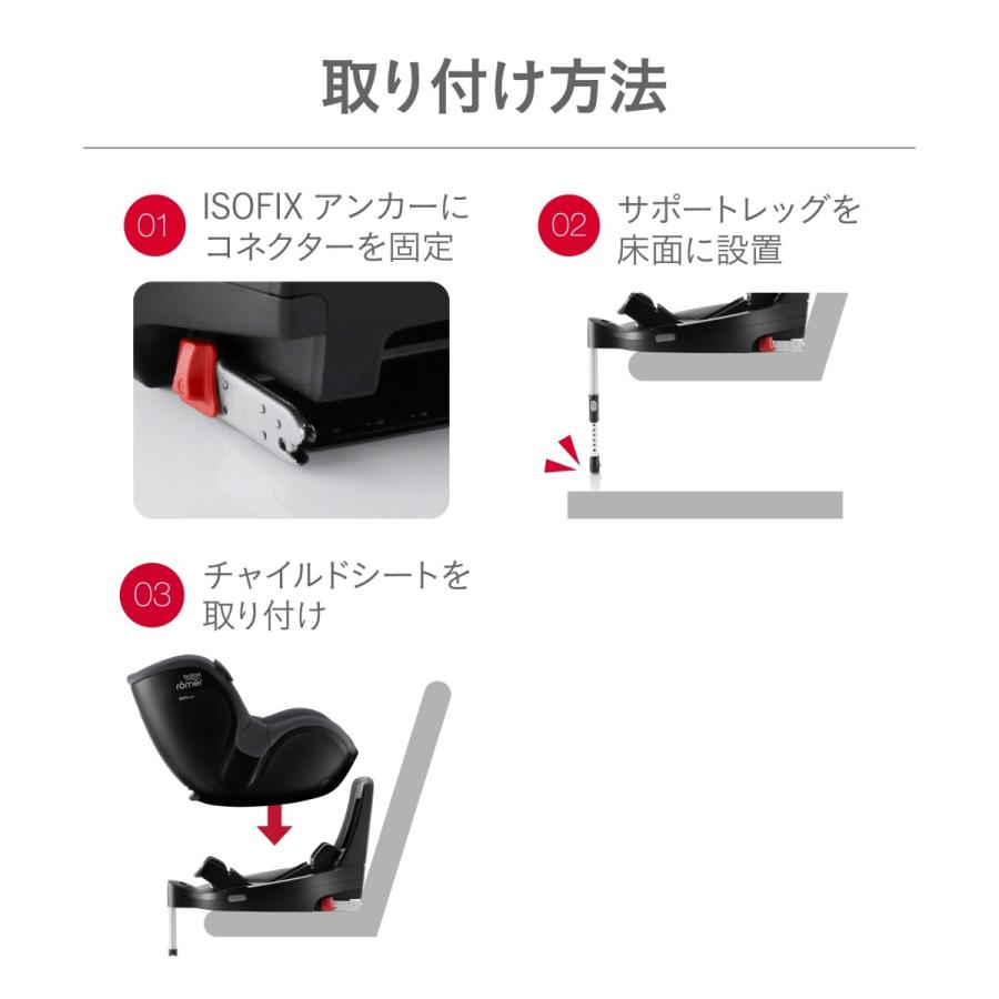 新生児OK　ブリタックス　デュアルフィックス　回転式　ISOFIX 楽天市場】【ブリタックスレーマー公式】 ブリタックス デュアル