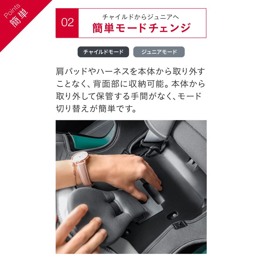 【日本正規代理店】ブリタックス エボルバフィックスEVOLVAFIX 15ヶ月〜12歳頃 4年保証 チャイルドシート 1歳 12歳 4歳 ドイツ製の画像