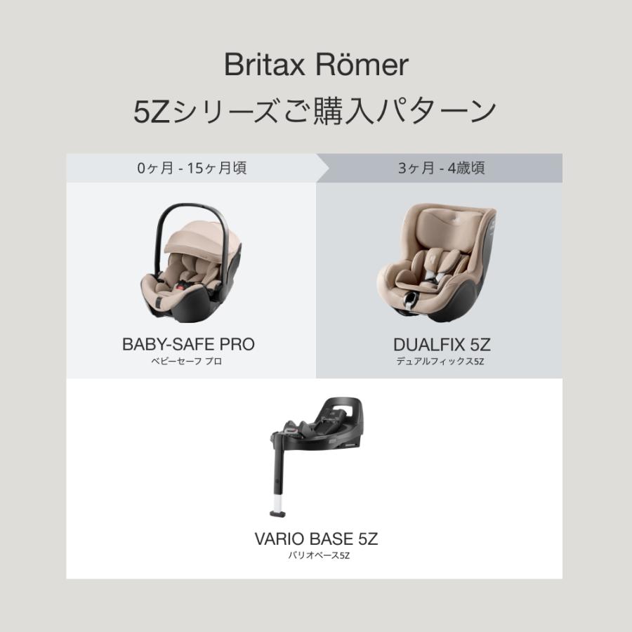【日本正規代理店】最新 ブリタックスレーマー バリオベース5Z Britax ドイツ製 4年保証 回転式 車載用ベースメント isofix 新生児 4歳 VARIO BASE 5Zの画像