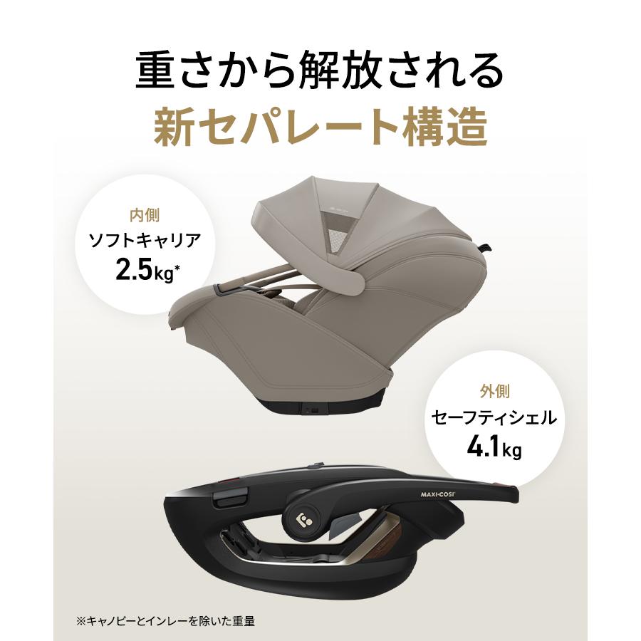 【公式】最新モデル マキシコシ ベビーカー フェイム キャビン + コーラル スライド プロ [4点セット] トラベルシステム 新生児 チャイルドシート ベビーシートの画像