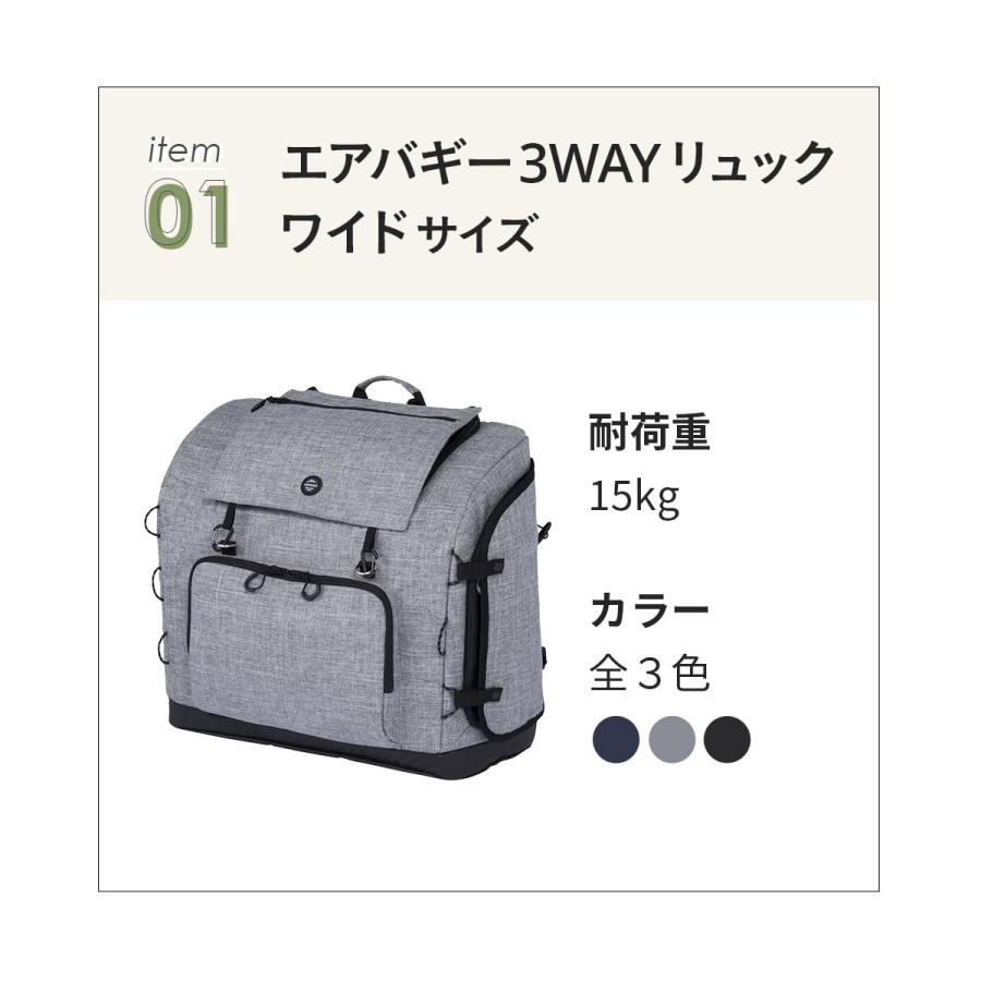 AIRBUGGY（エアバギー） 【公式】エアバギー 3ウェイ バックパック