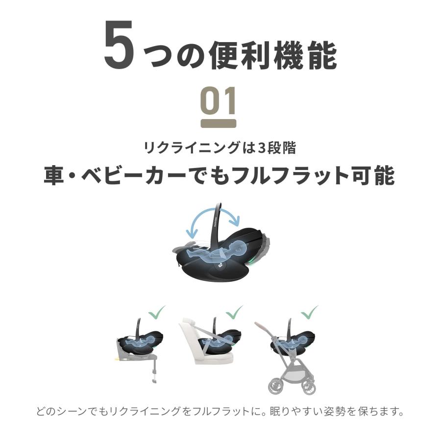 MAXI-COSI（マキシコシ） 【日本正規代理店】マキシコシ ペブル360