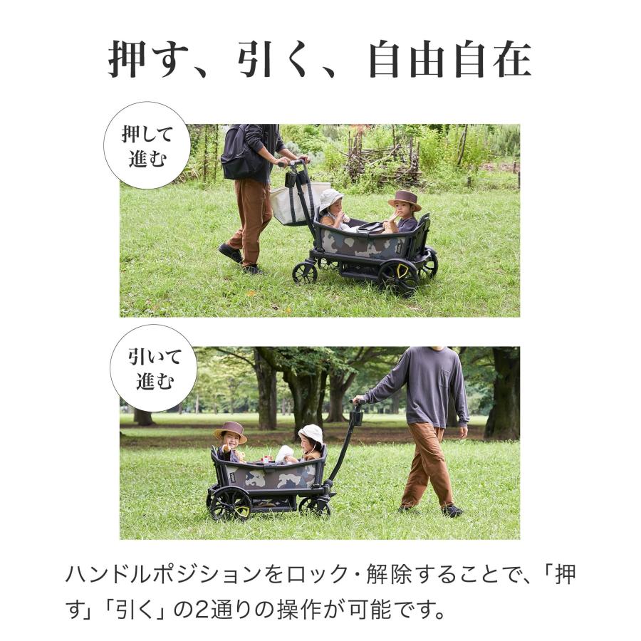 VEER ヴィア キャリーワゴン 単品 耐荷重54kg キャンプ 子供 ペット