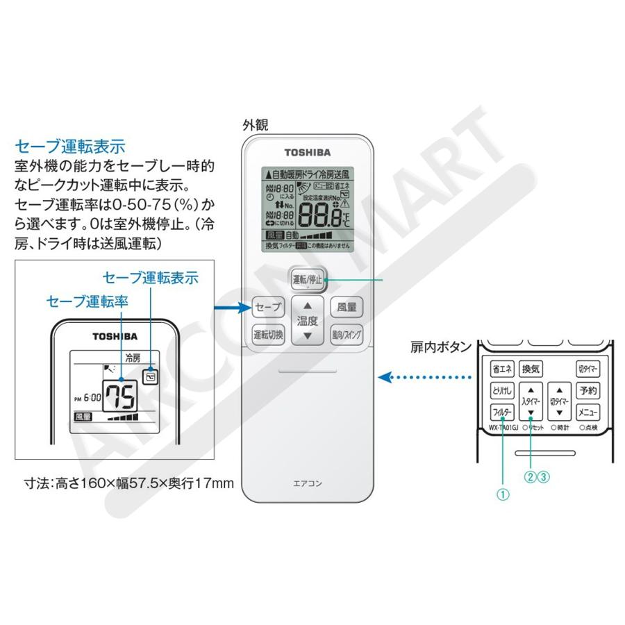 TOSHIBA（東芝） GKHA11211XU 日本キヤリア (旧:東芝) 業務用エアコン 