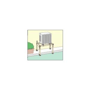クーラーキャッチャー平地用(高さ500mm)C-NG5-L : エアコン