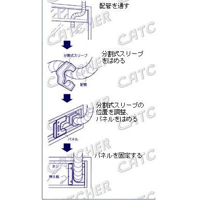 キャッチャー エアコン用分割式小窓用パネル C-VP : エアコン