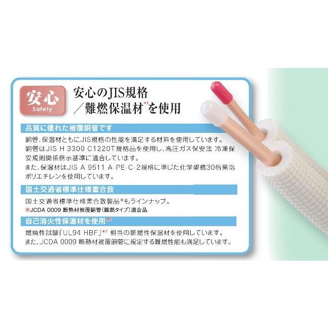 因幡電工 被覆銅管 ネオコイル ５分 ＮＣ−５２０（２０ｍ巻） : nc