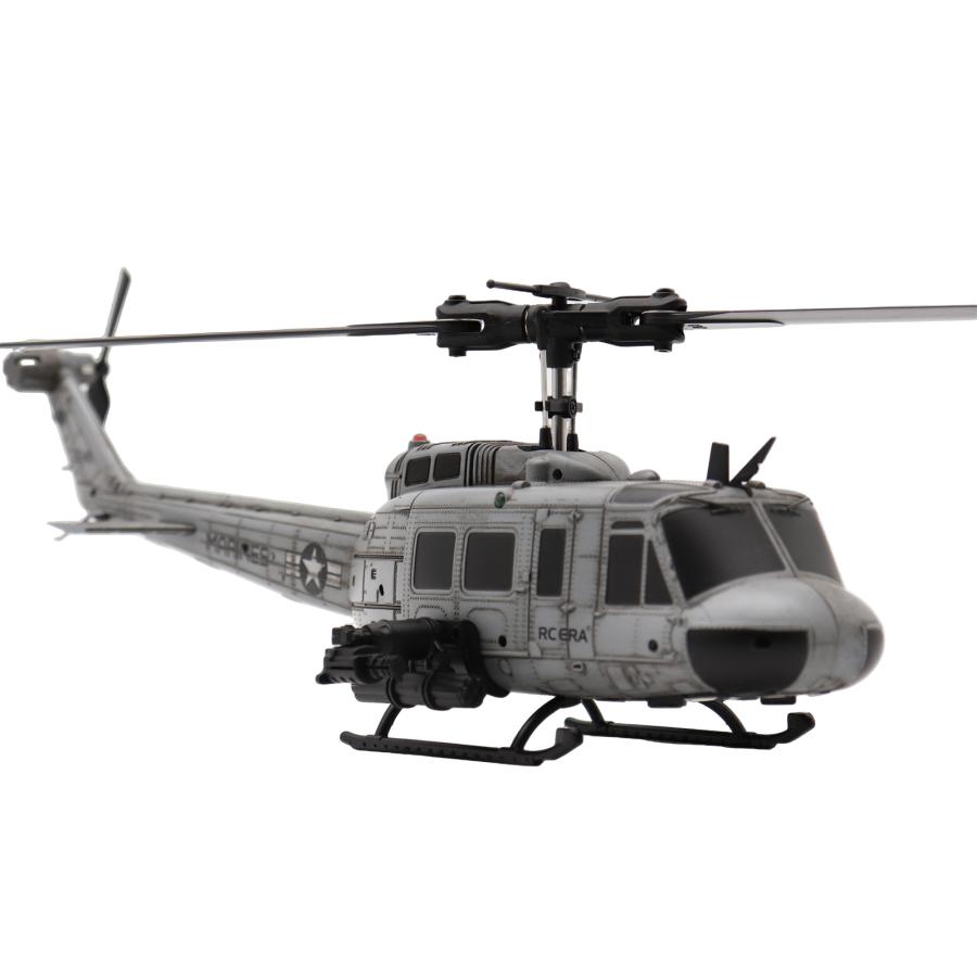 RC ERA C032 UH-1 ヒューイ グレー汚し塗装Ver RTF（技適付き） : エア