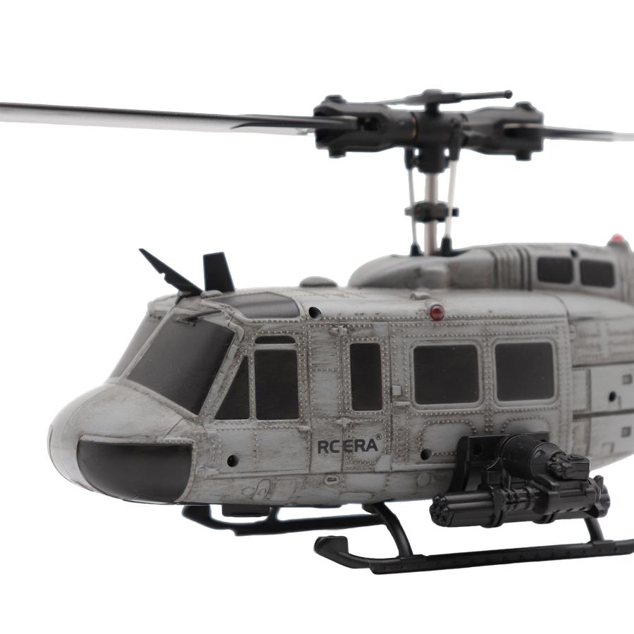 RC ERA C032 UH-1 ヒューイ グレー汚し塗装Ver RTF（技適付き） : エア