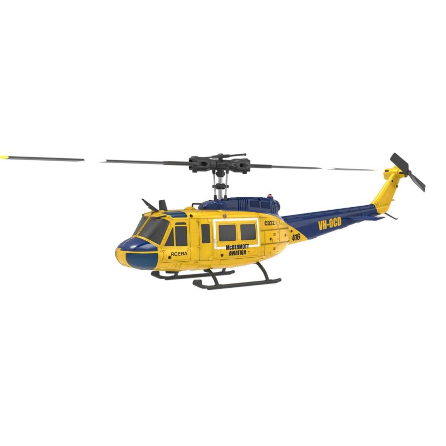 RC ERA C032 ラジコンヘリコプター UH-1 ヒューイ イエロー×ブルー