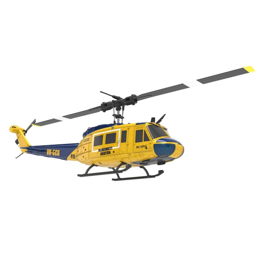 RC ERA C032 ラジコンヘリコプター UH-1 ヒューイ イエロー×ブルー