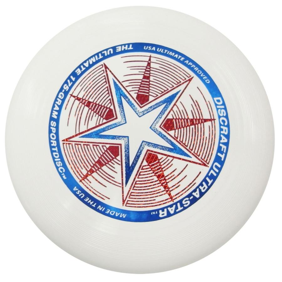 Discraft ウルトラスター・スポーツ・ディスク 175g 【ホワイト】フライング競技アルティメット公認ディスク DNDC
