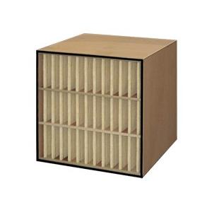 DST-18-95　500&times;500&times;305mm　日本無機(株)　中性能フィルター（長寿命型）（捕集効率：95%） 合板枠