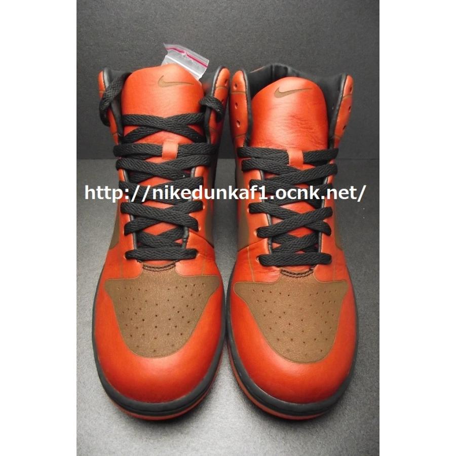 1 05年製 新品 Nike Dunk High１piece ワンピース 一枚革 オレンジモデル サイズ Us9 5 27 5cm 1 ナイキ通販専門店airforce1 通販 Yahoo ショッピング