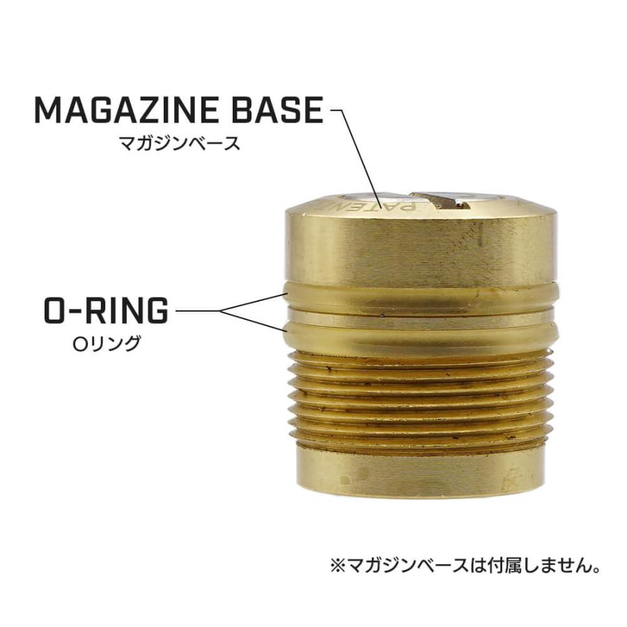 APS CO2 ハンドガン GBB 対応 マガジンベース用 交換用 O リング 5枚