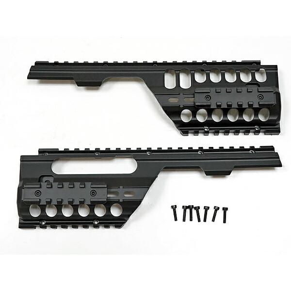 ARMY FORCE 電動ガン MP5K PDW用 レールハンドガード BK AF-RAS041