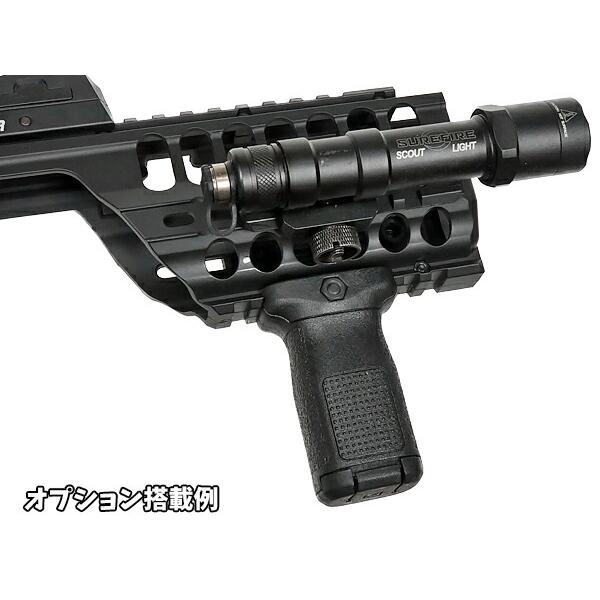 ARMY FORCE 電動ガン MP5K PDW用 レールハンドガード BK AF-RAS041