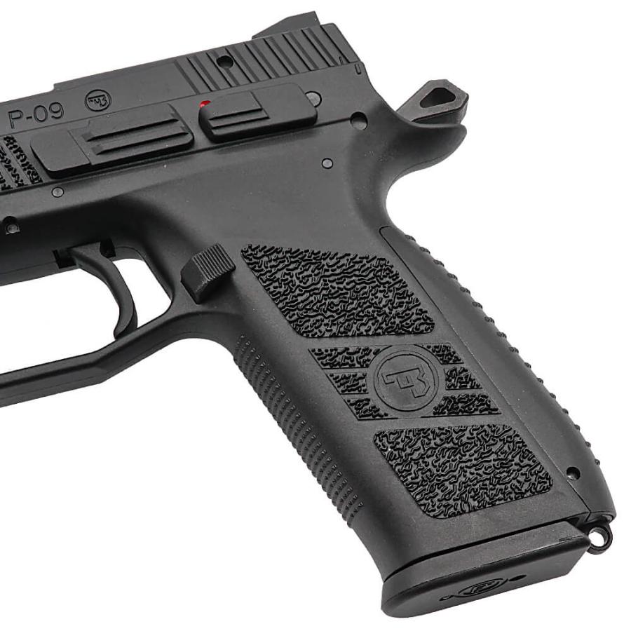 【 Carbon8 製 】CZ P09 Co2 ガスブローバック ハンドガン 本体 カーボネイト CZ オフィシャルライセンスモデル グラスファイバー樹脂 エアガン｜airgunmk｜09