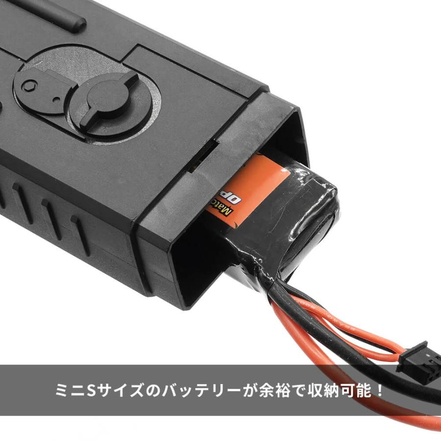 CYMA製 電動ガン用 PEQ-2 タイプ バッテリーケース 20mmレイル対応
