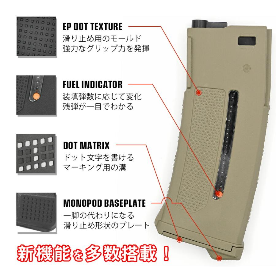 PTS製 スタンダード 電動ガン M4 M16 シリーズ対応 EPM1 250連