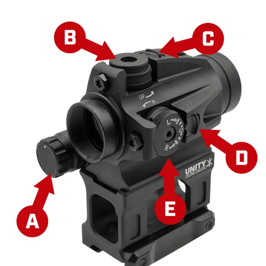 Evolution Gear 製 COMP M5b ドットサイト 本体 ＆ BCM Lower 1/3 Cowitness マウント セット_10