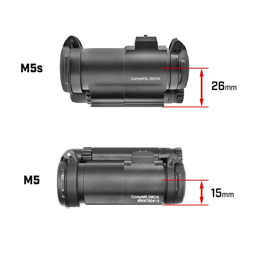 Evolution Gear 製 COMP M5b ドットサイト 本体 ＆ BCM Lower 1/3 Cowitness マウント セット_12