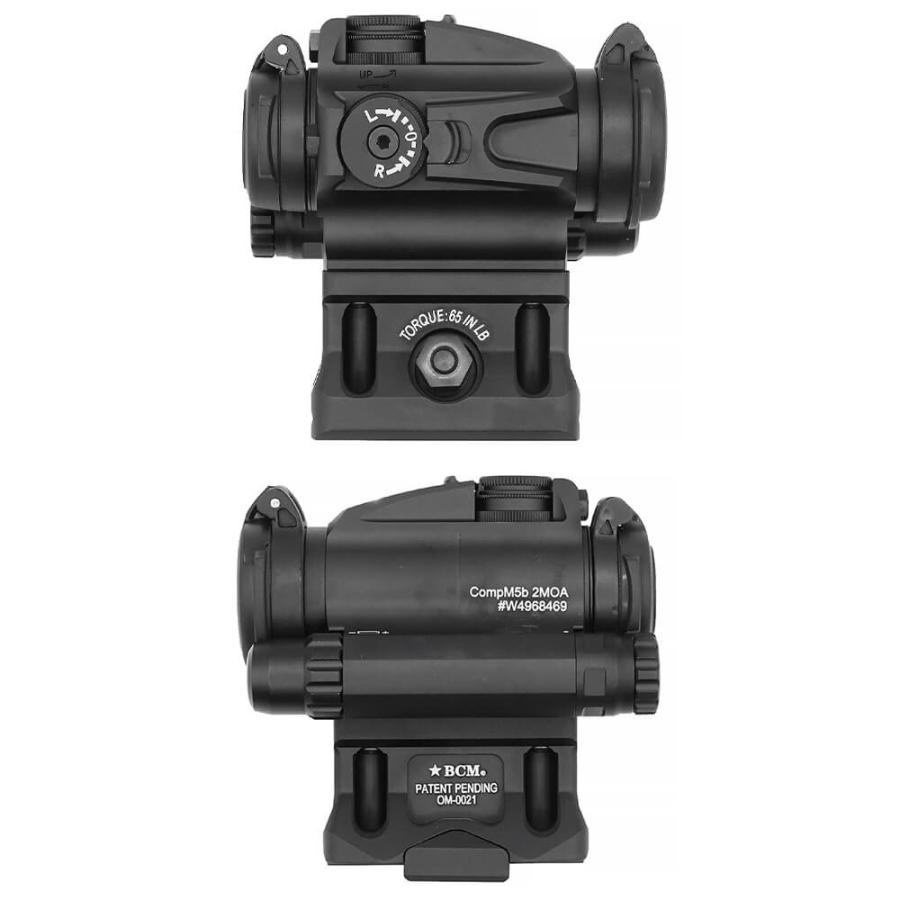 Evolution Gear 製 COMP M5b ドットサイト 本体 ＆ BCM Lower 1/3 Cowitness マウント セット_8