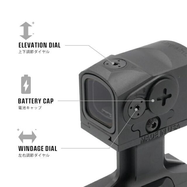 Evolution Gear 製 Aimpoint ACRO P-1 ドットサイト レプリカ & GLOCK