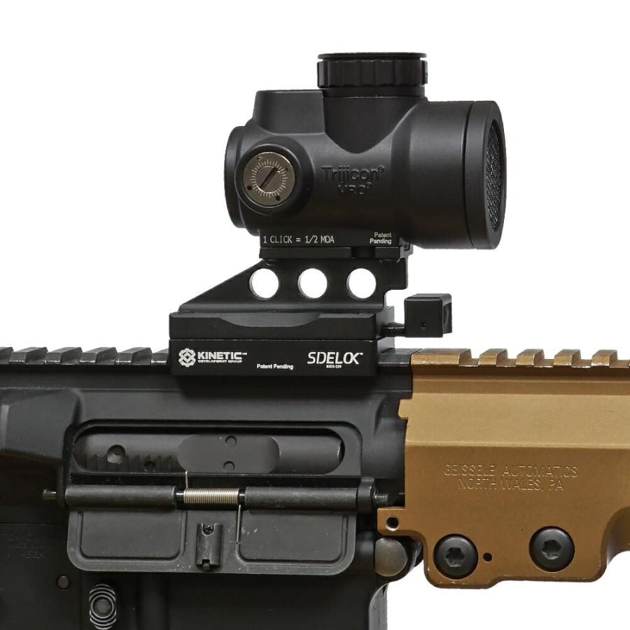 【 EVOLUTION GEAR 製】 Trijicon MRO ドットサイト KINETIC SIDELOK マウント 搭載｜airgunmk｜20