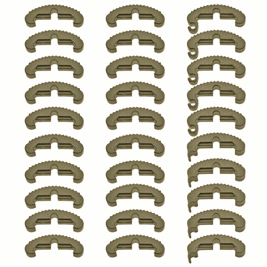 MP製 LaRueタイプ インデックスクリップ レイルパネル 20mmレイル対応