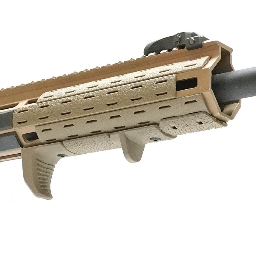 GBLS アッパーと【実物】BCMレール M-LOK 対応 MP製 BCMタイプ GUNFIGHTER RAIL PANNEL KIT レイルパネル