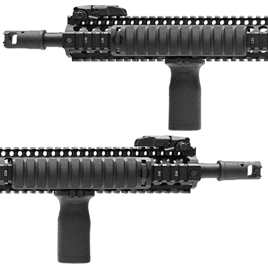【 MP製】 Knight's Armament タイプ 20mm KAC 11 Rib レイルカバー レイルパネル レプリカ 4枚セット 樹脂製｜airgunmk｜12