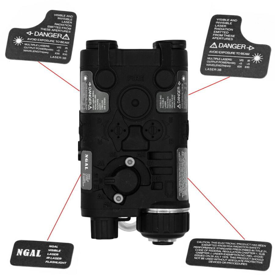 somogear製リモートスイッチ　surefire ngalタイプ SOMOGEAR UNITYタイプ AXON デュアル リモートスイッチ ブラック