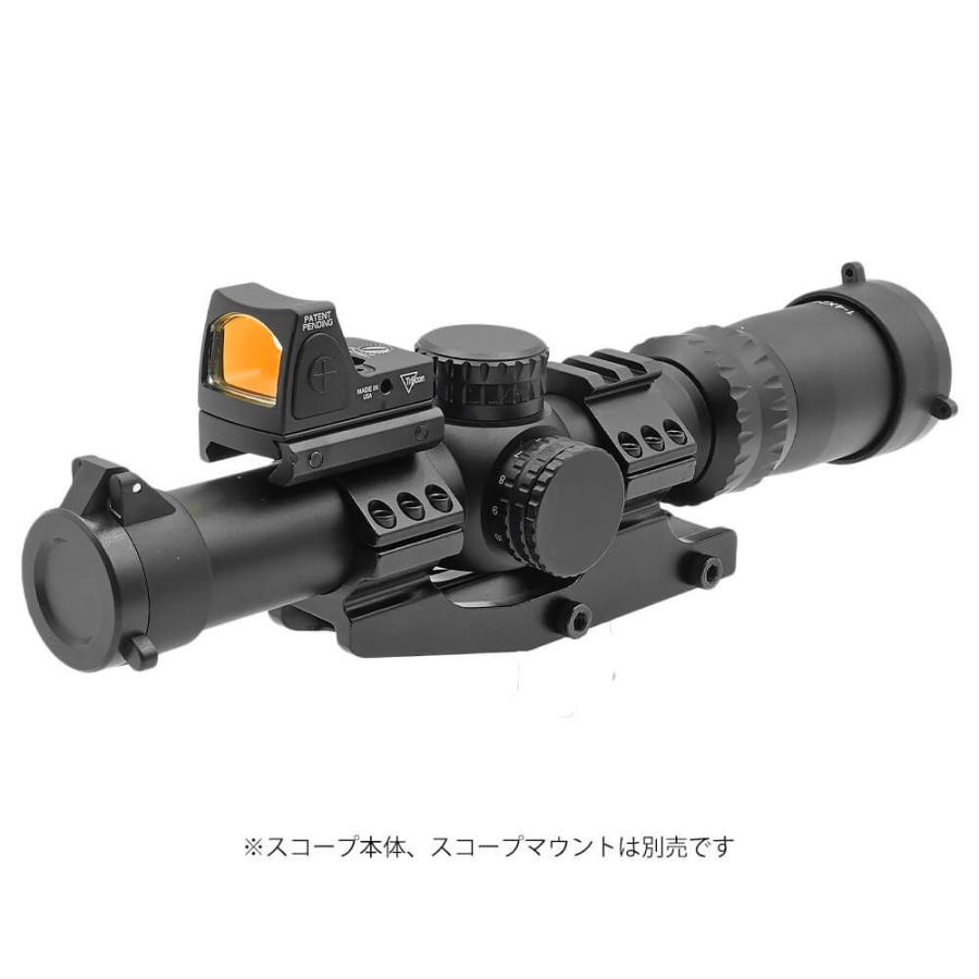 小型ドットサイト Trijiconタイプ RMR コンパクト ドットサイト リアル刻印入 スイッチモデル 20mmレイル対応｜airgunmk｜13