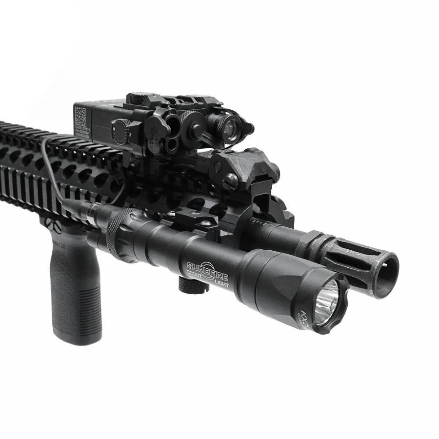 ☆SL07デュアルスイッチ標準搭載☆ 【WADSN製】 SUREFIREタイプ M600C (M602C) スカウトライト リモートスイッチ付 セット 340ルーメン｜airgunmk｜02