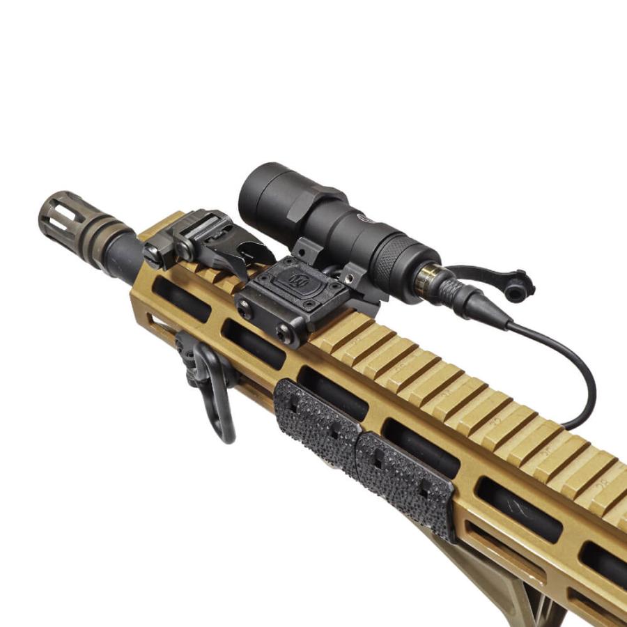 3機能が融合【 WADSN 製】MODLITE タイプ Mod Button 20mmレイル 対応 リモートスイッチ付 オフセットマウント SUREFIRE レプリカライト対応 WD07016｜airgunmk｜09