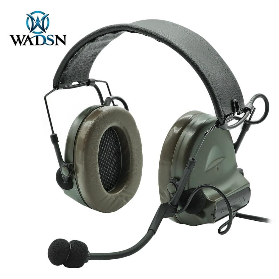 通信機能 & 集音機能の本格派ヘッドセット WADSN 製 WZ041 ComTac II