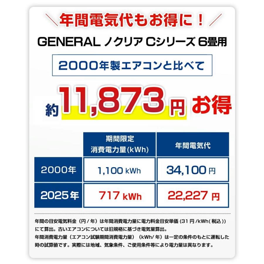 nocria 【あんしん延長保証選べます】富士通ゼネラル ルームエアコン