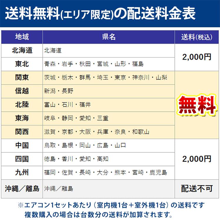 富士通ゼネラル nocria ノクリア Vシリーズ ルームエアコン 主に20畳用 白 AS-V633N2-W 2023年エアコン本体 室外機付き｜airhope｜12