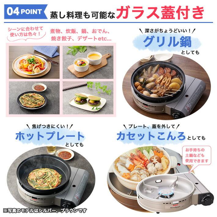 Iwatani（イワタニ） 【最新モデル】ビストロの達人プラス シルバー