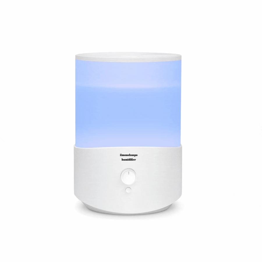 加湿器 超音波式 アロマオイル対応 大容量2.5L : Airichthree - 通販