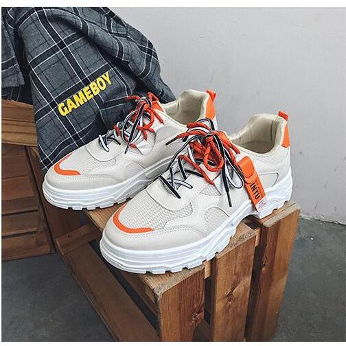 メンズ ダッドスニーカー 韓国ファッション ストリート ダッドスニーカー メンズ 靴 カジュアルシューズ おしゃれ 3色 ファッションアイリーyahoo 店 通販 Yahoo ショッピング